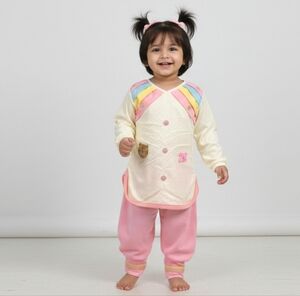 Cute Rainbow Pajama Set for Kids